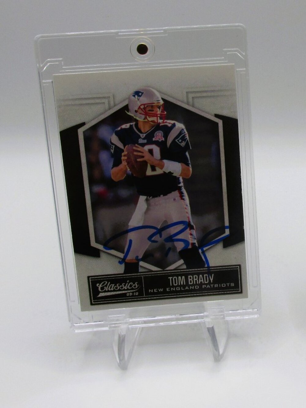 Tom Brady Signed Card With COA (1002284) (Patriots)